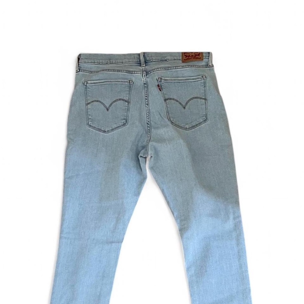 Woman Light Blue Jeans